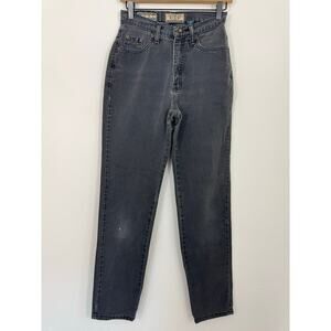 Vintage Express EXP High Rise Tapered Jeans Gray Wash Size 5/6 Made in USA